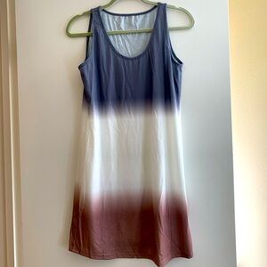 New : Ombré Neutral Dress from SHEIN